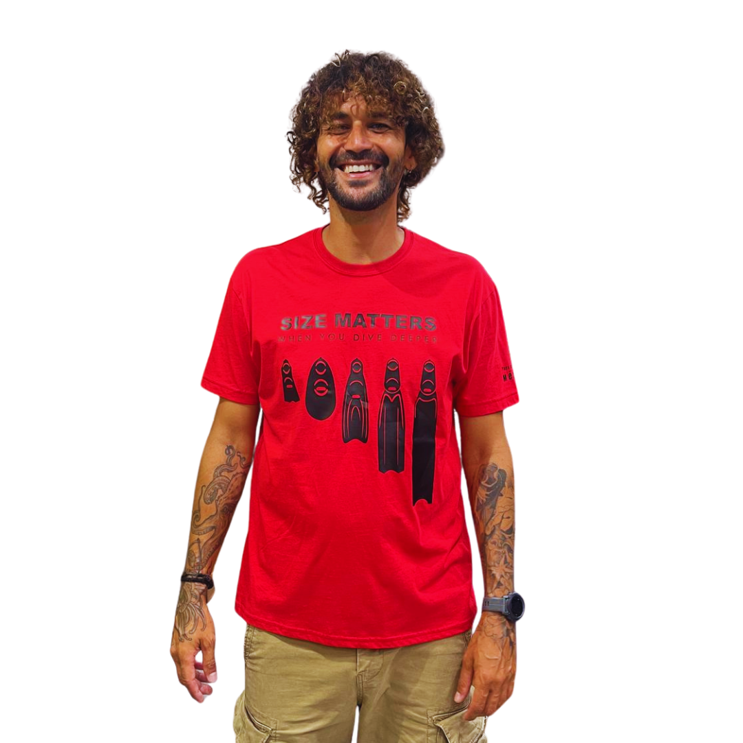 Camiseta de buceo Xico Size Matters