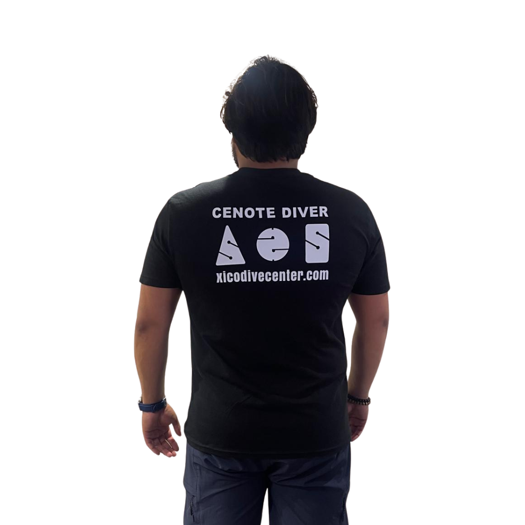 Camiseta de buzo de cenote de Xico Dive Center