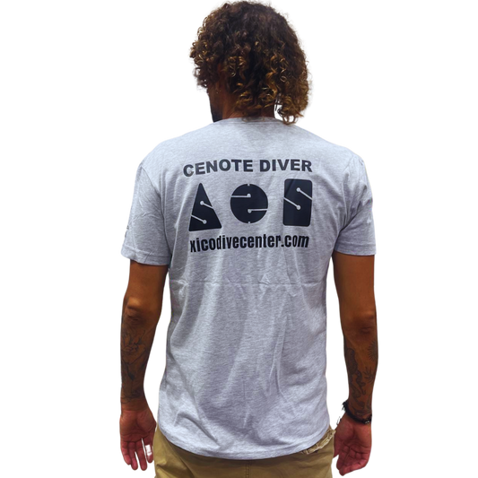Camiseta de buzo de cenote de Xico Dive Center