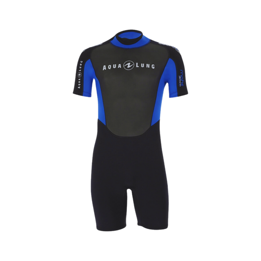 Aqualung Traje corto Mahe de 3mm para hombre (Azul)