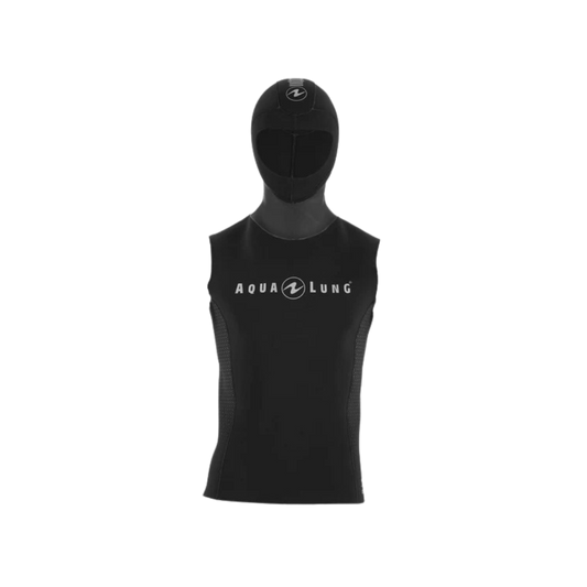 Aqualung Chaleco de 2.5 mm con capucha para hombre