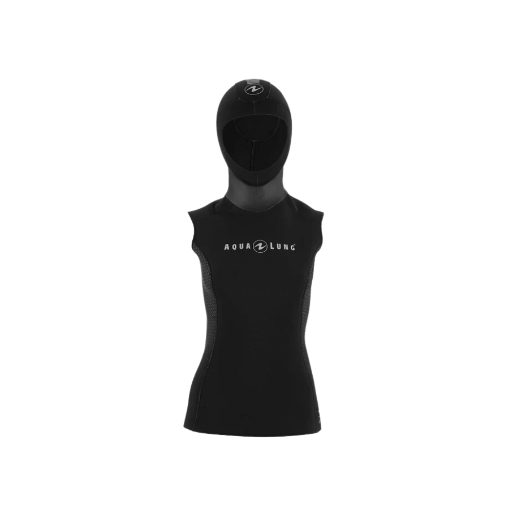 Aqualung Chaleco de 2.5 mm con capucha para mujers