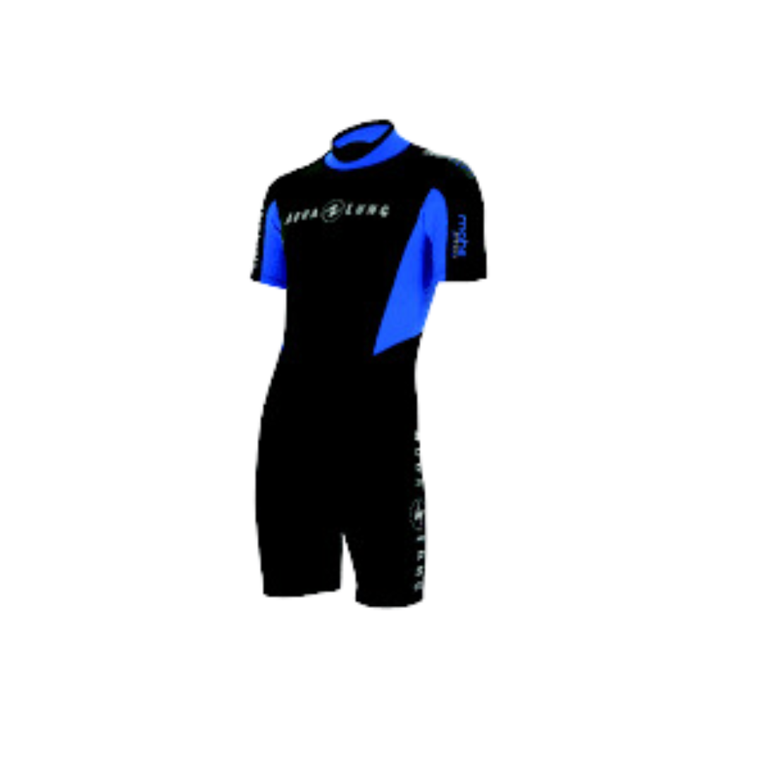 Aqualung Traje corto Mahe de 3mm para hombre (Azul)