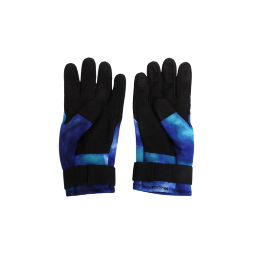 Guantes de pesca submarina Aropec de 2mm con camuflaje azul