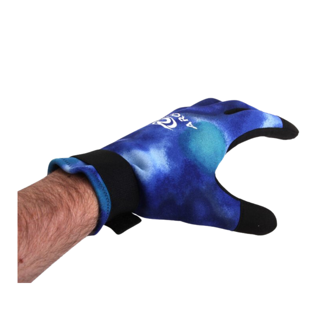 AROPEC BLUE CAMO 2MM SPEARFISHING DIVING GLOVES