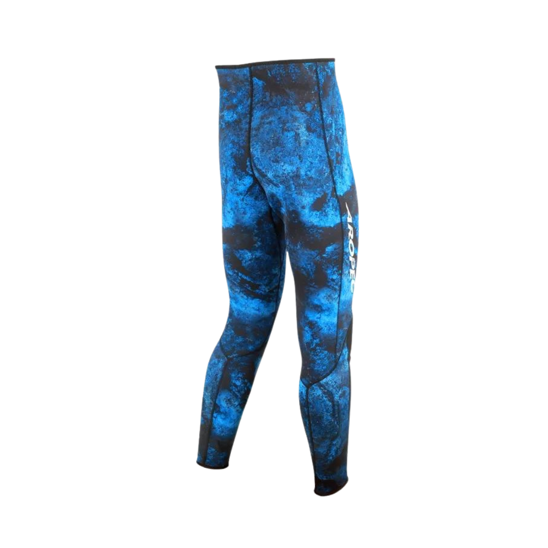 AROPEC 2 PIECE CAMO BLUE SPEARFISHING 2MM WETSUIT