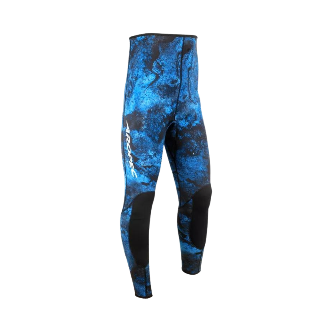 AROPEC 2 PIECE CAMO BLUE SPEARFISHING 2MM WETSUIT