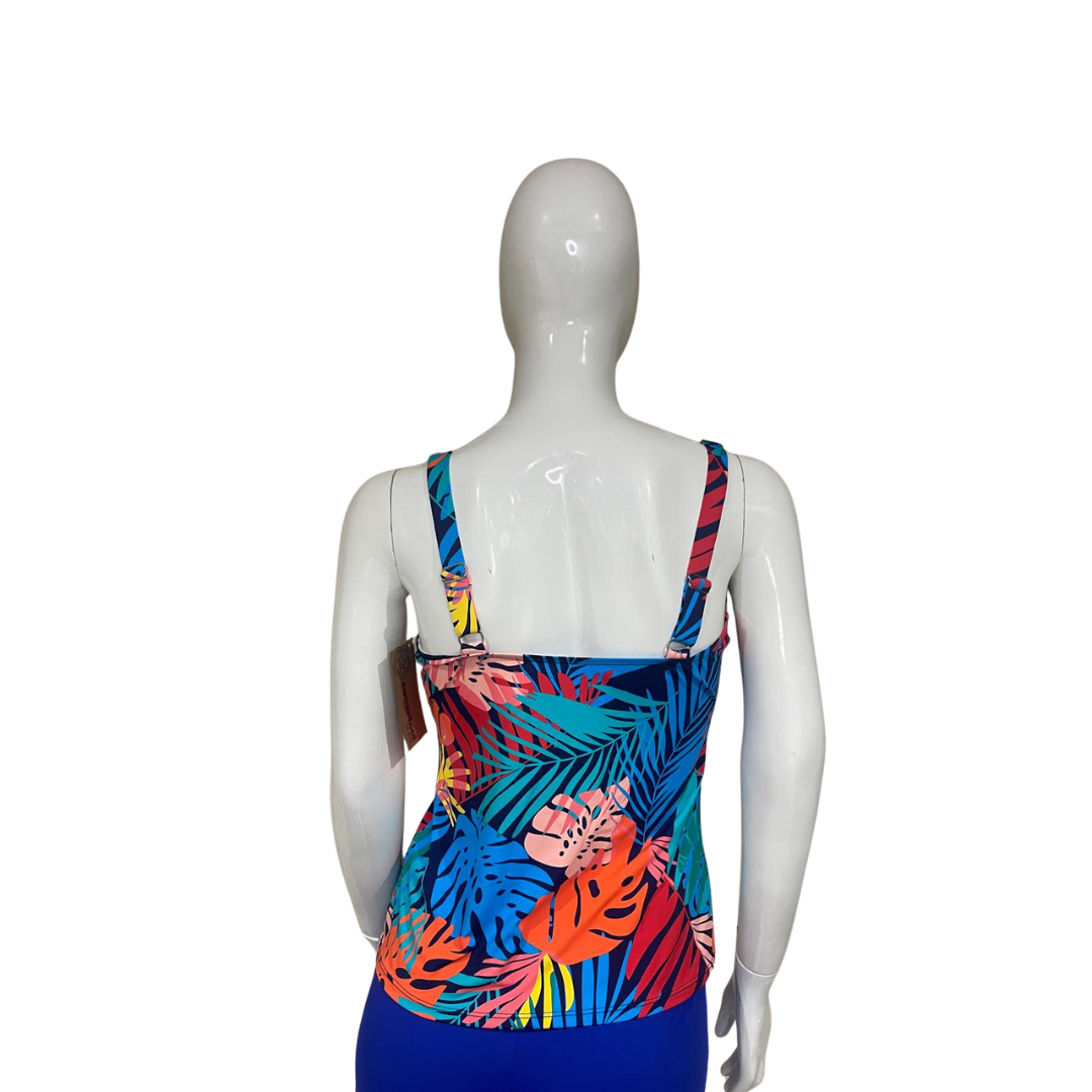 Blue Leaf Tankini