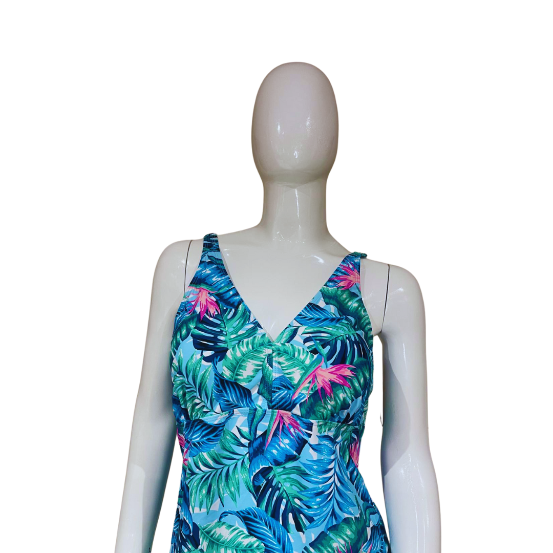Blue and Navy Tankini