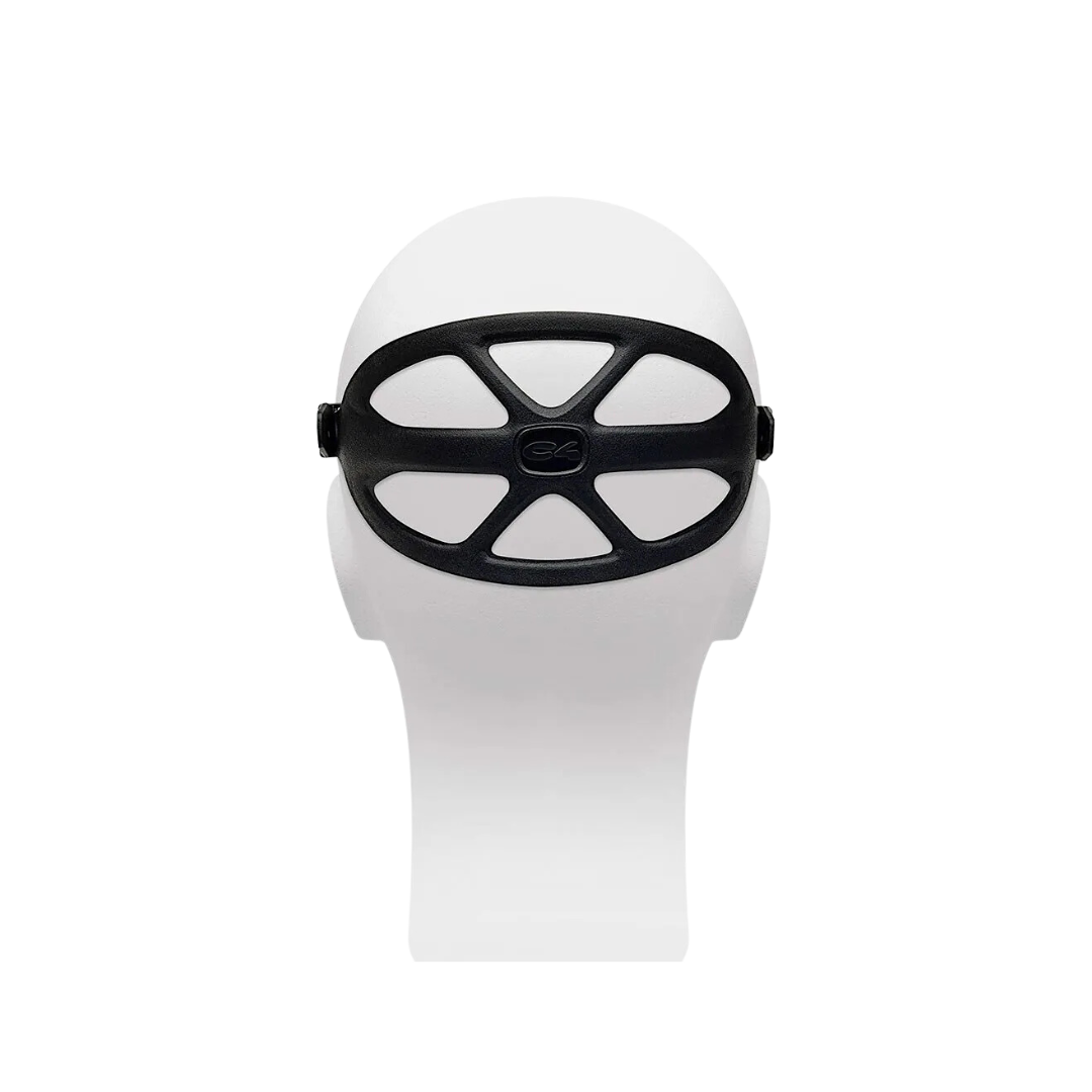 Máscara C4 Black Falcon con tubo Mistral negro