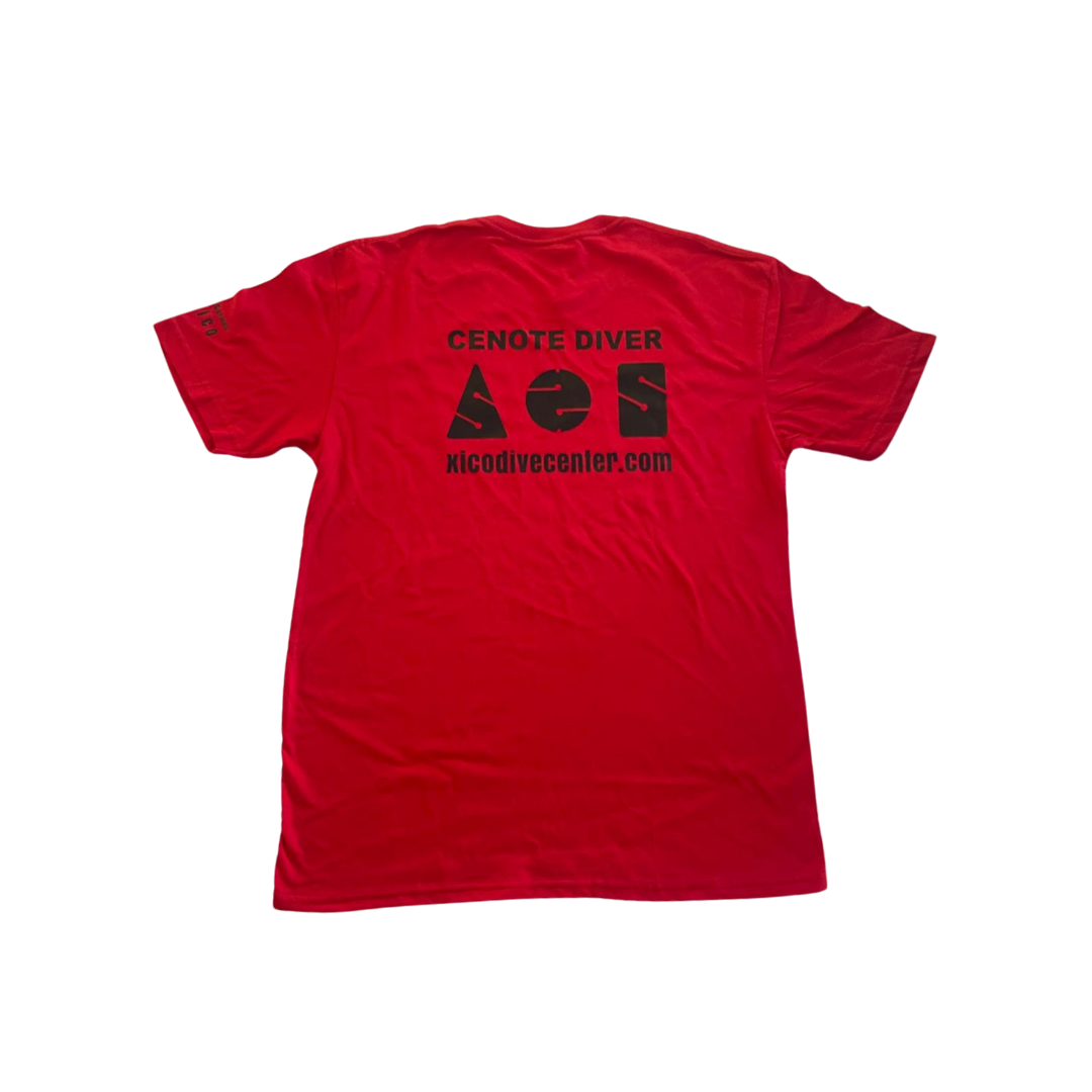 Camiseta de buzo de cenote de Xico Dive Center