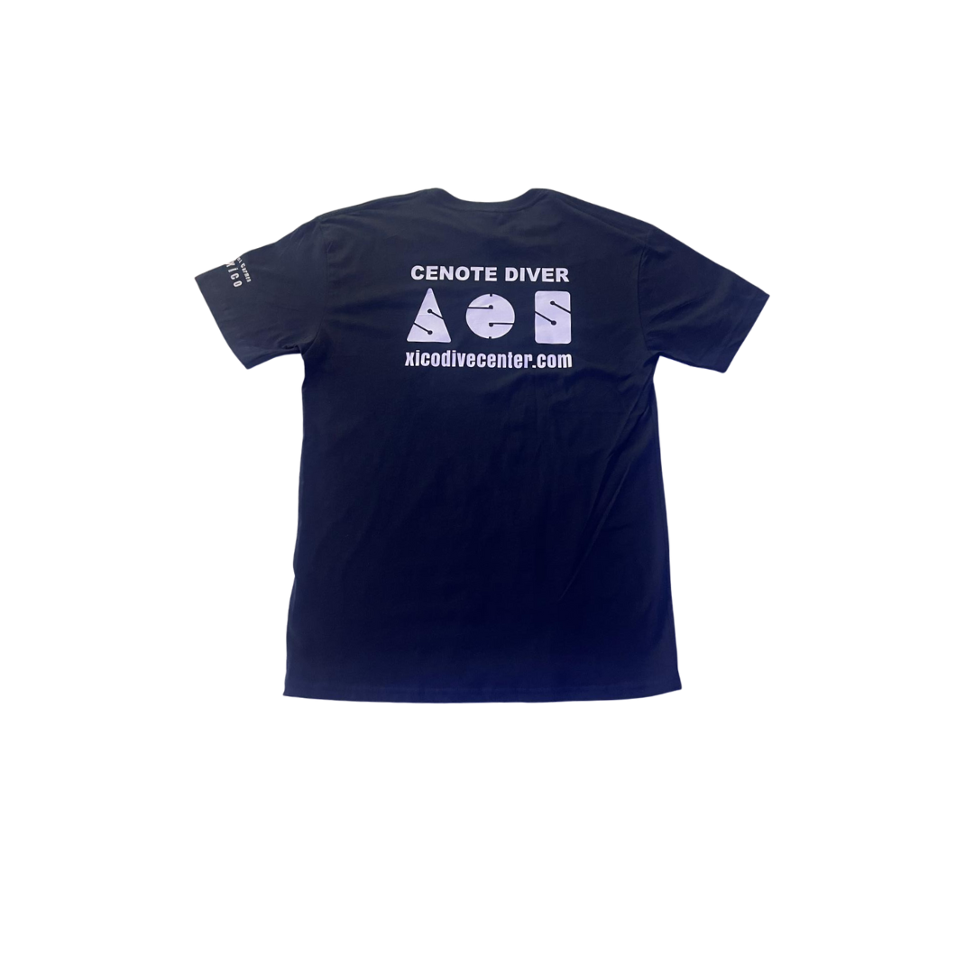 Camiseta de buzo de cenote de Xico Dive Center