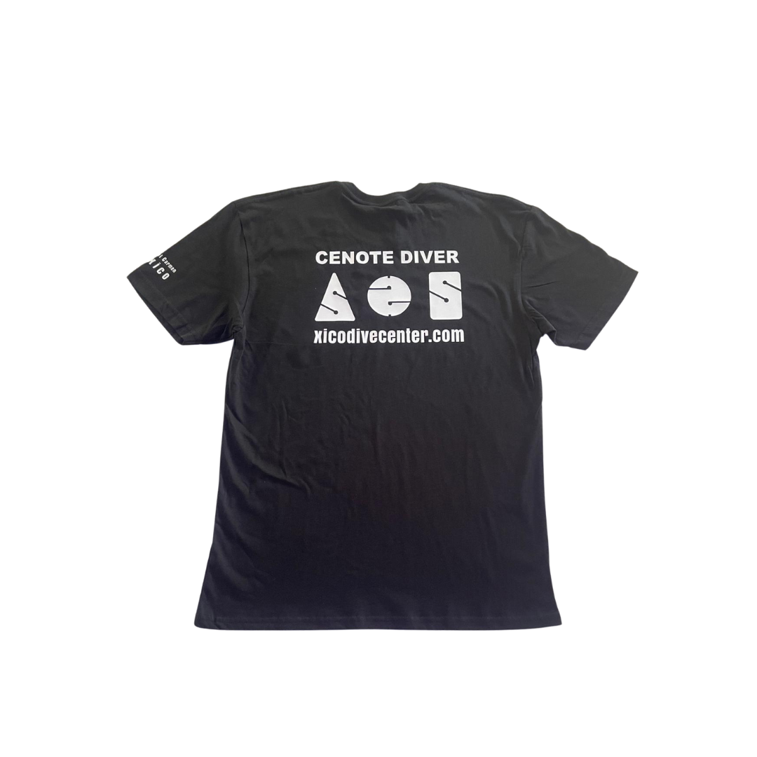 Camiseta de buzo de cenote de Xico Dive Center