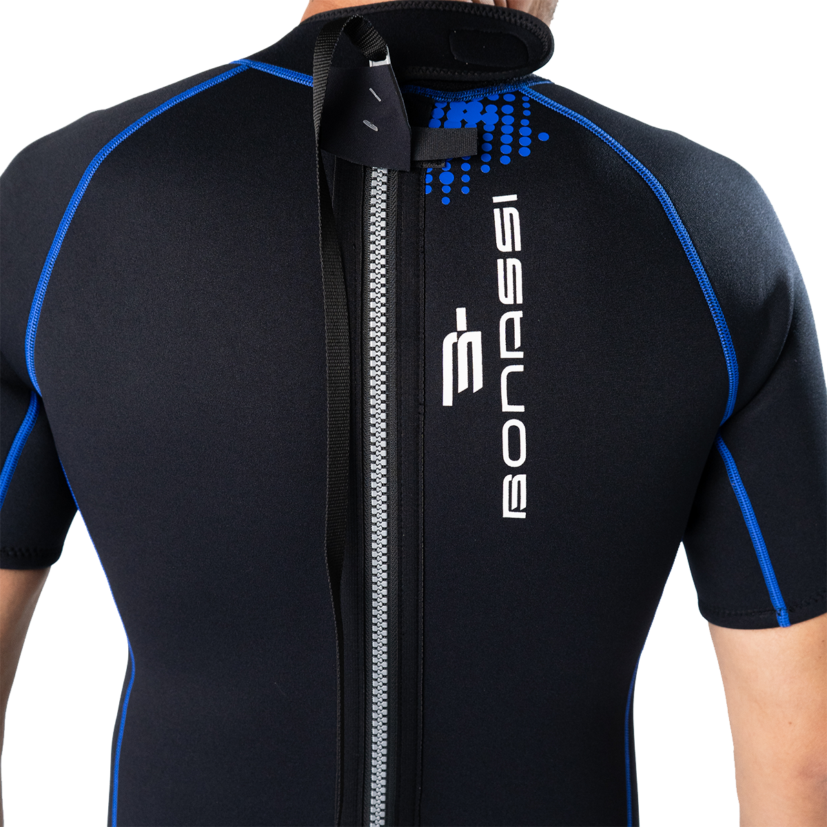 Traje Corto Bonassi Colombo para Hombre (Azul)