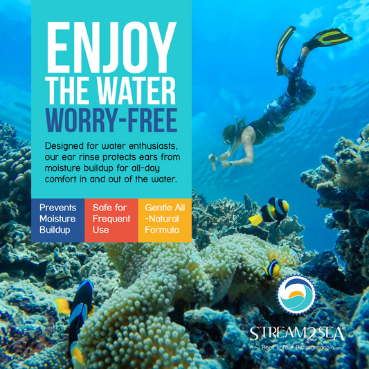 Enjuague de oídos para deportes acuáticos