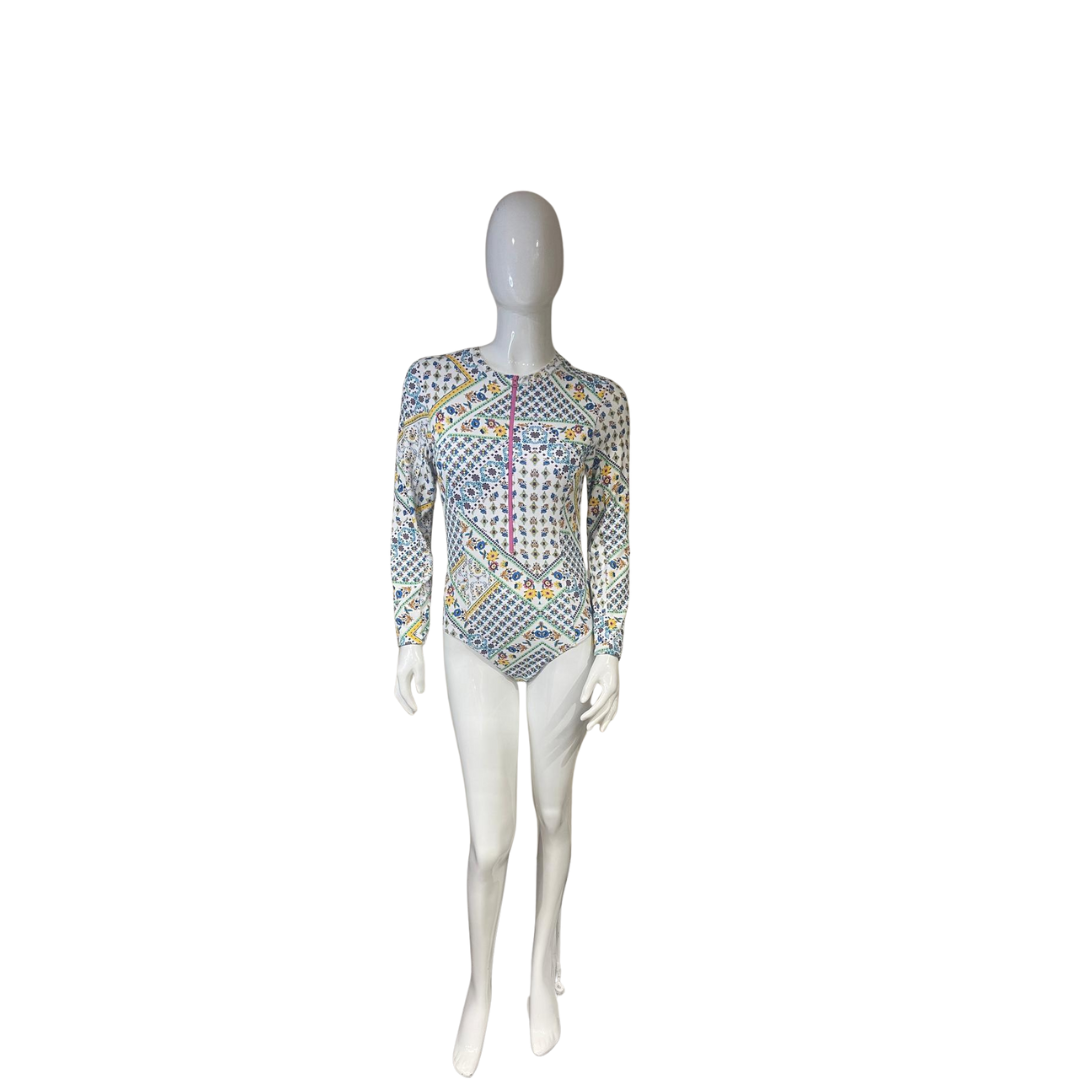 Mono deportivo floral