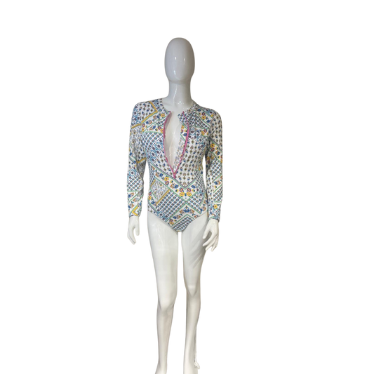 Mono deportivo floral