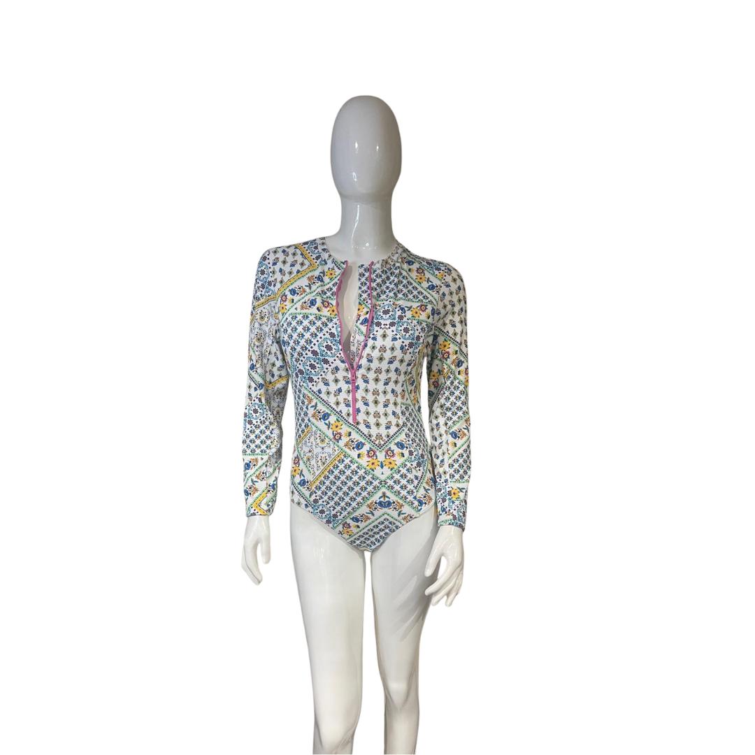 Mono deportivo floral