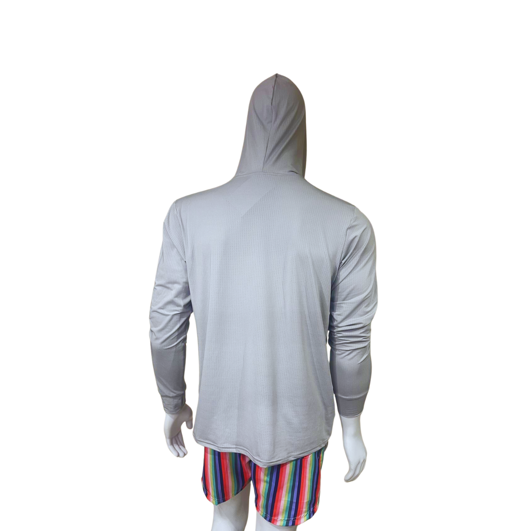 Men's Hooded Dry Fit Sun Protecting Shirt