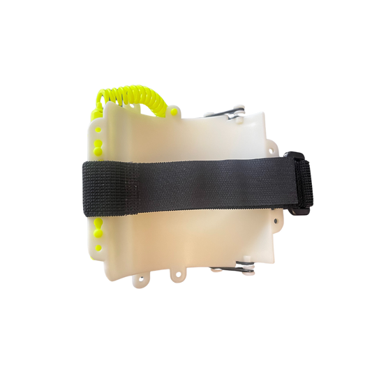 Pizarra de buceo de varias páginas con lápiz