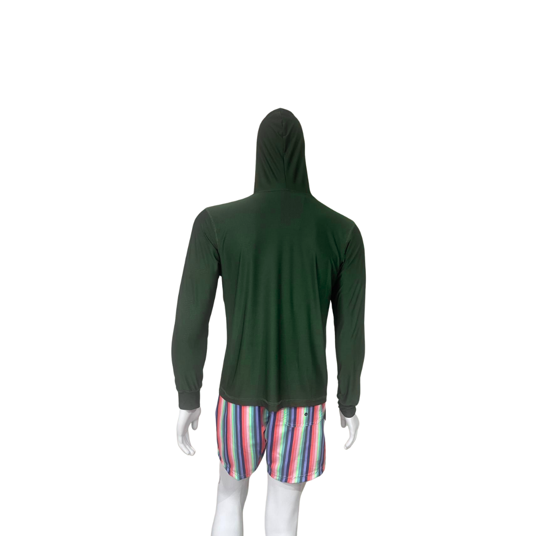 Men's Hooded Dry Fit Sun Protecting Shirt