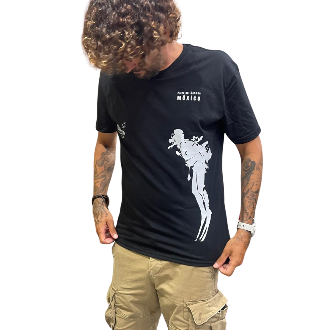Turtle and Diver Xico Dive T-Shirt