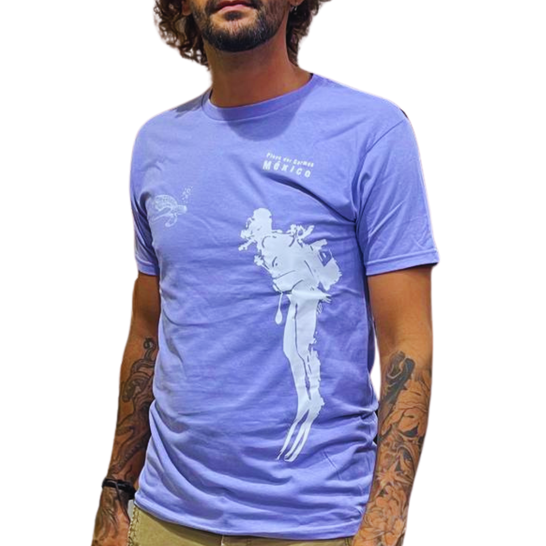 Turtle and Diver Xico Dive T-Shirt