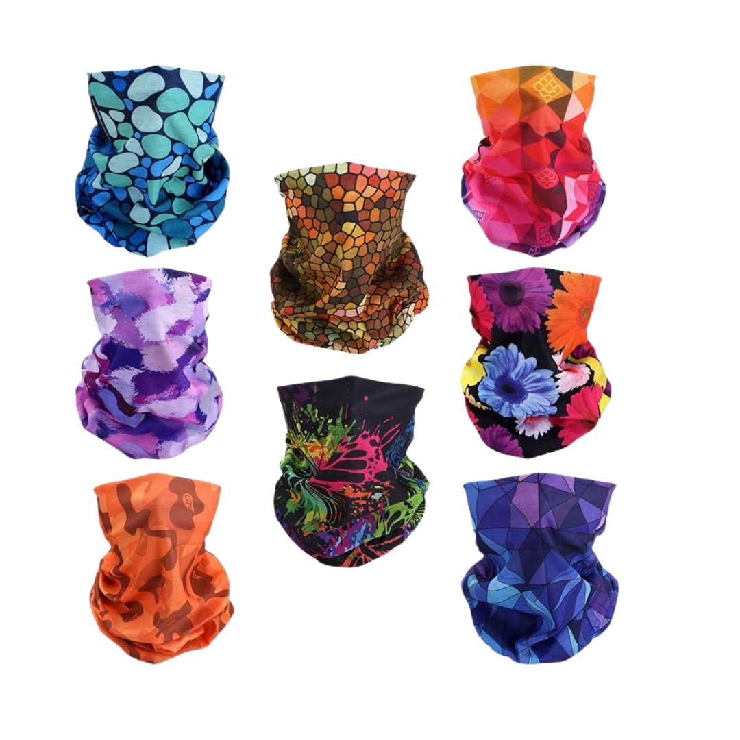 DIVING BUFFS COLORED WITH PRINT