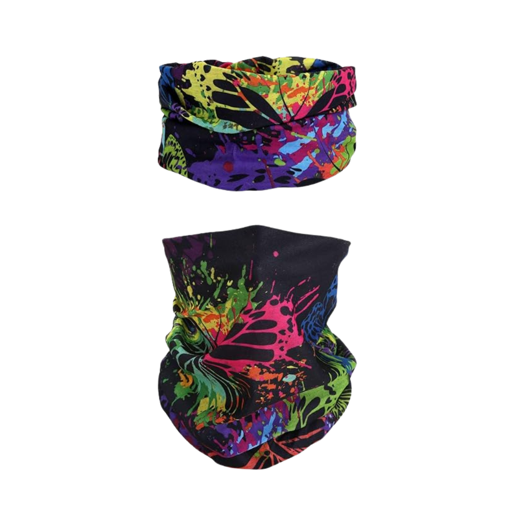 DIVING BUFFS COLORED WITH PRINT
