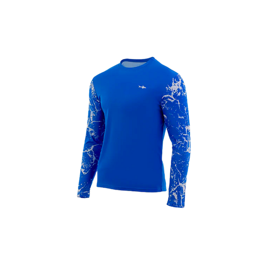Men's Escualo Nautica Azul Rash Guard