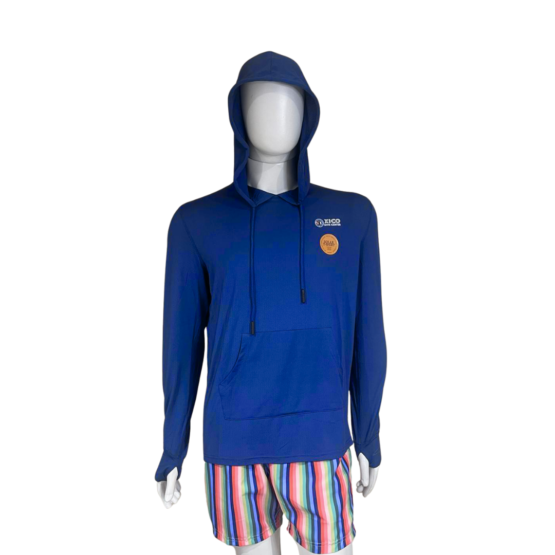 Men's Hooded Dry Fit Sun Protecting Shirt
