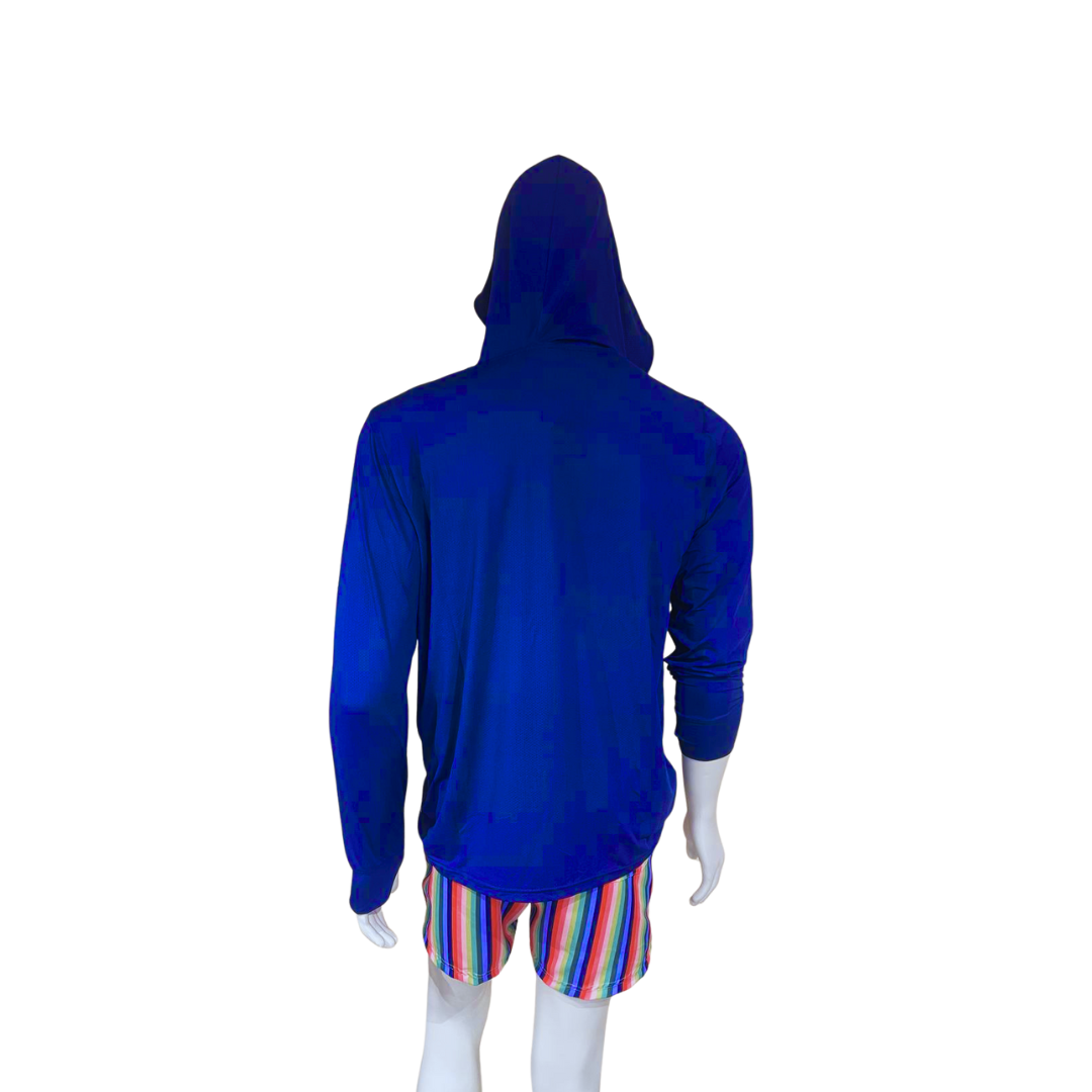 Men's Hooded Dry Fit Sun Protecting Shirt
