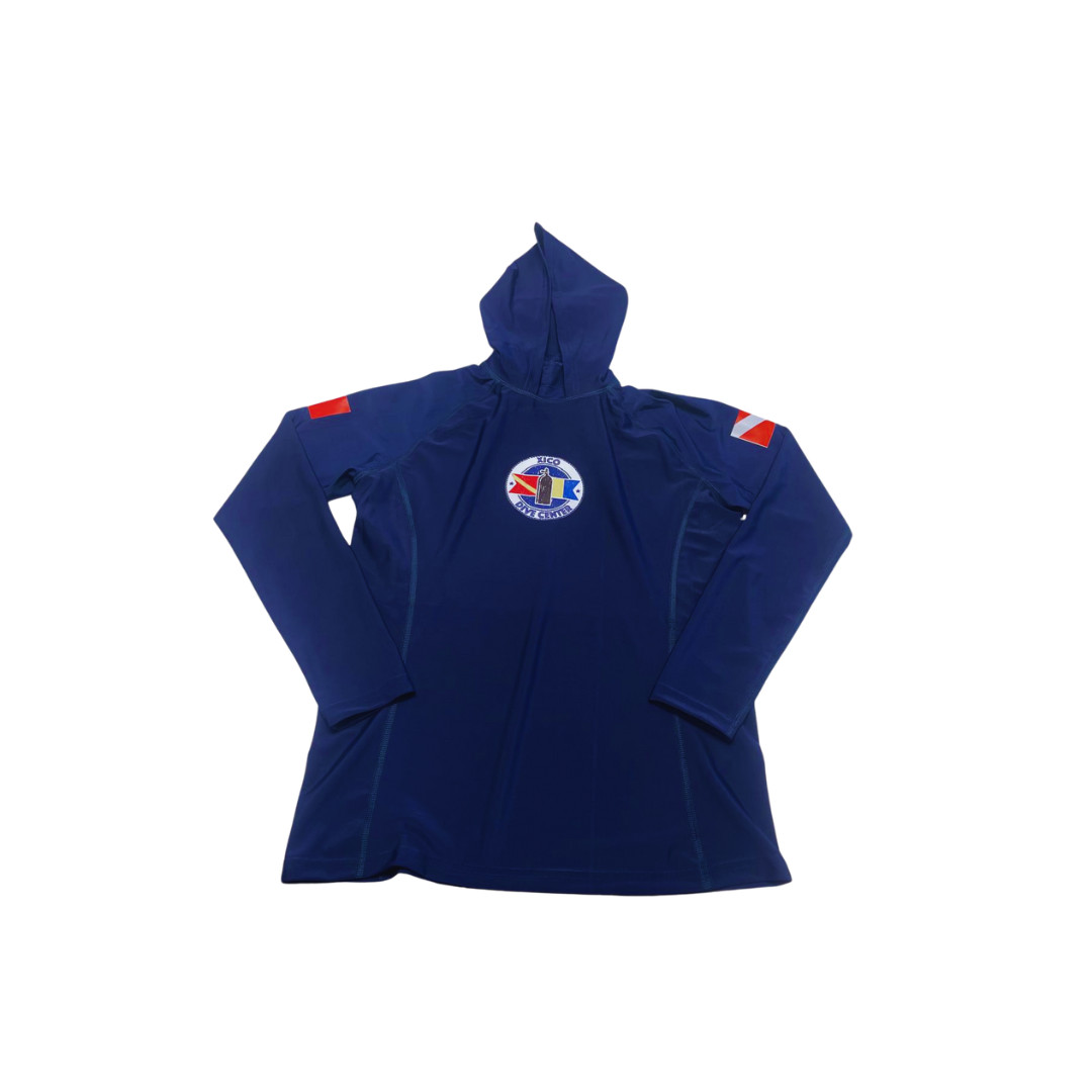 Rash Guard con Capucha de Xico Dive Center