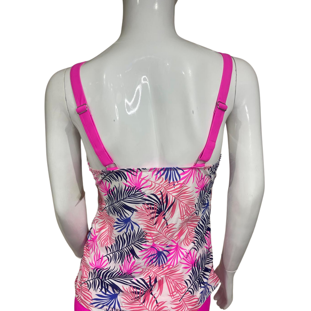 Pink and Blue Tankini