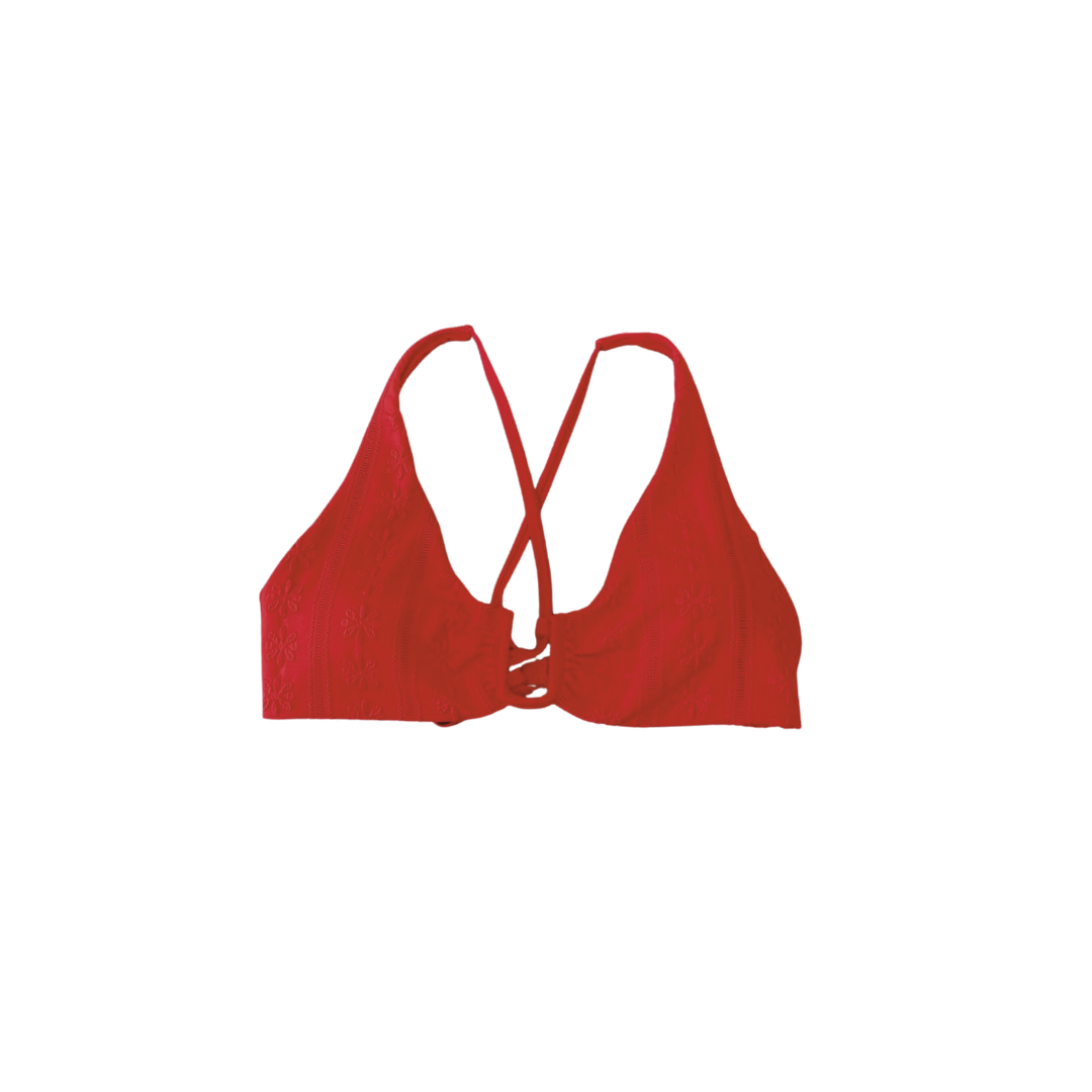 Red Flower Bikini
