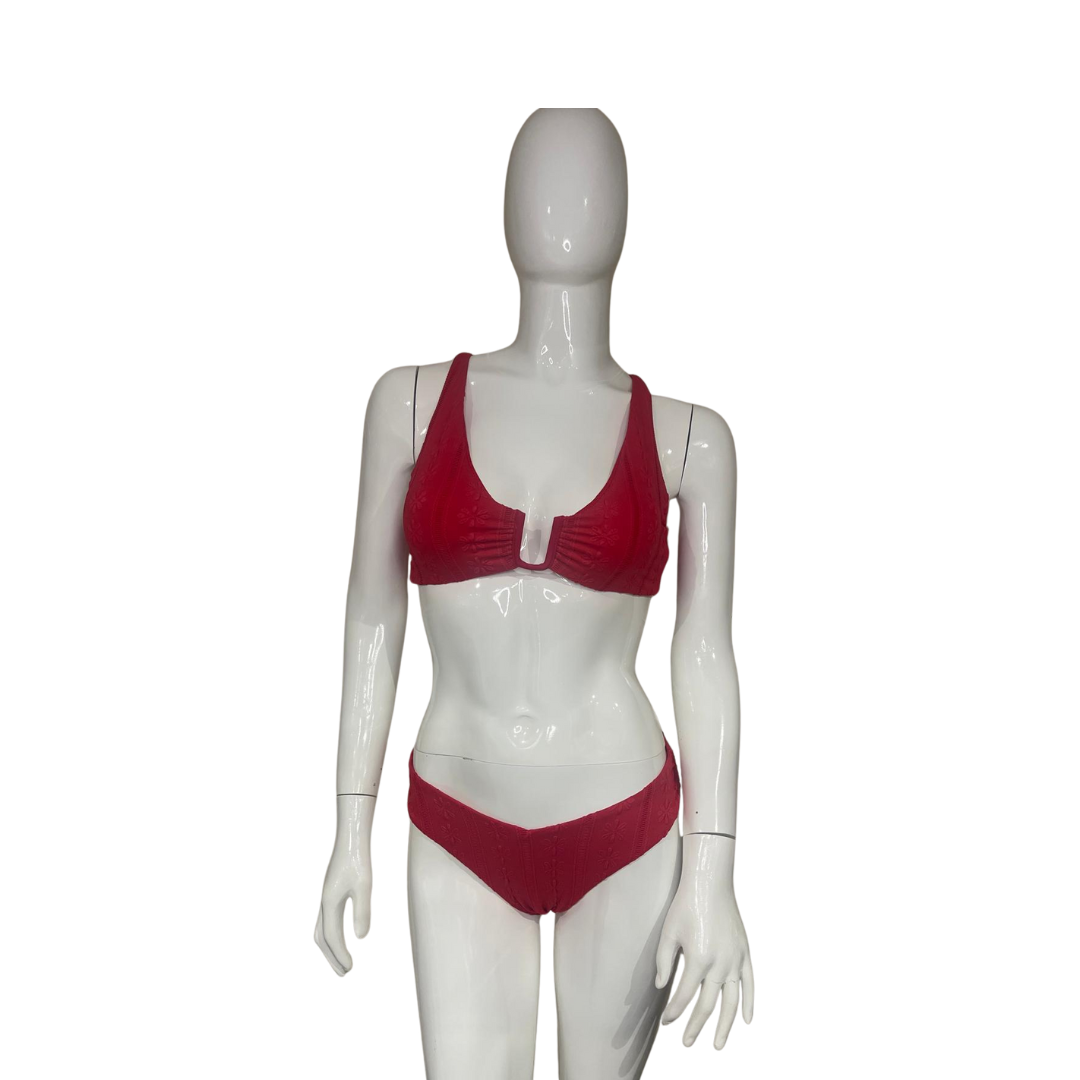Red Flower Bikini
