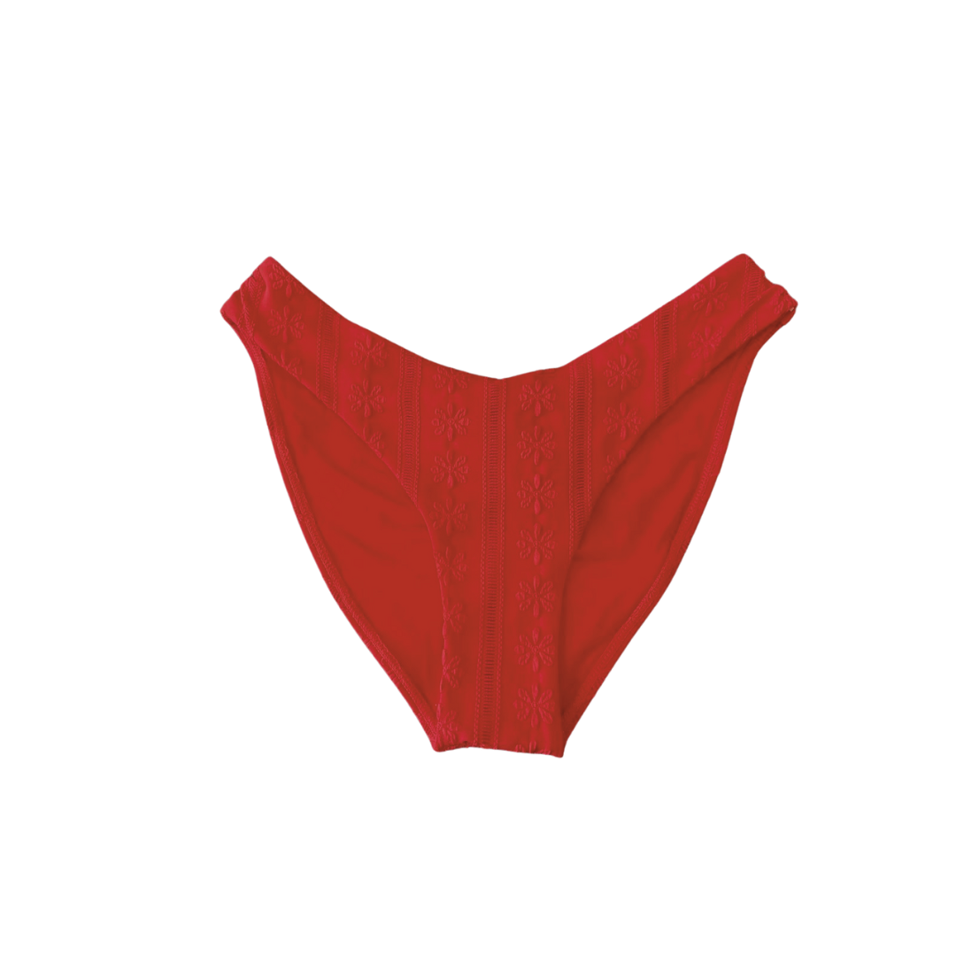 Red Flower Bikini