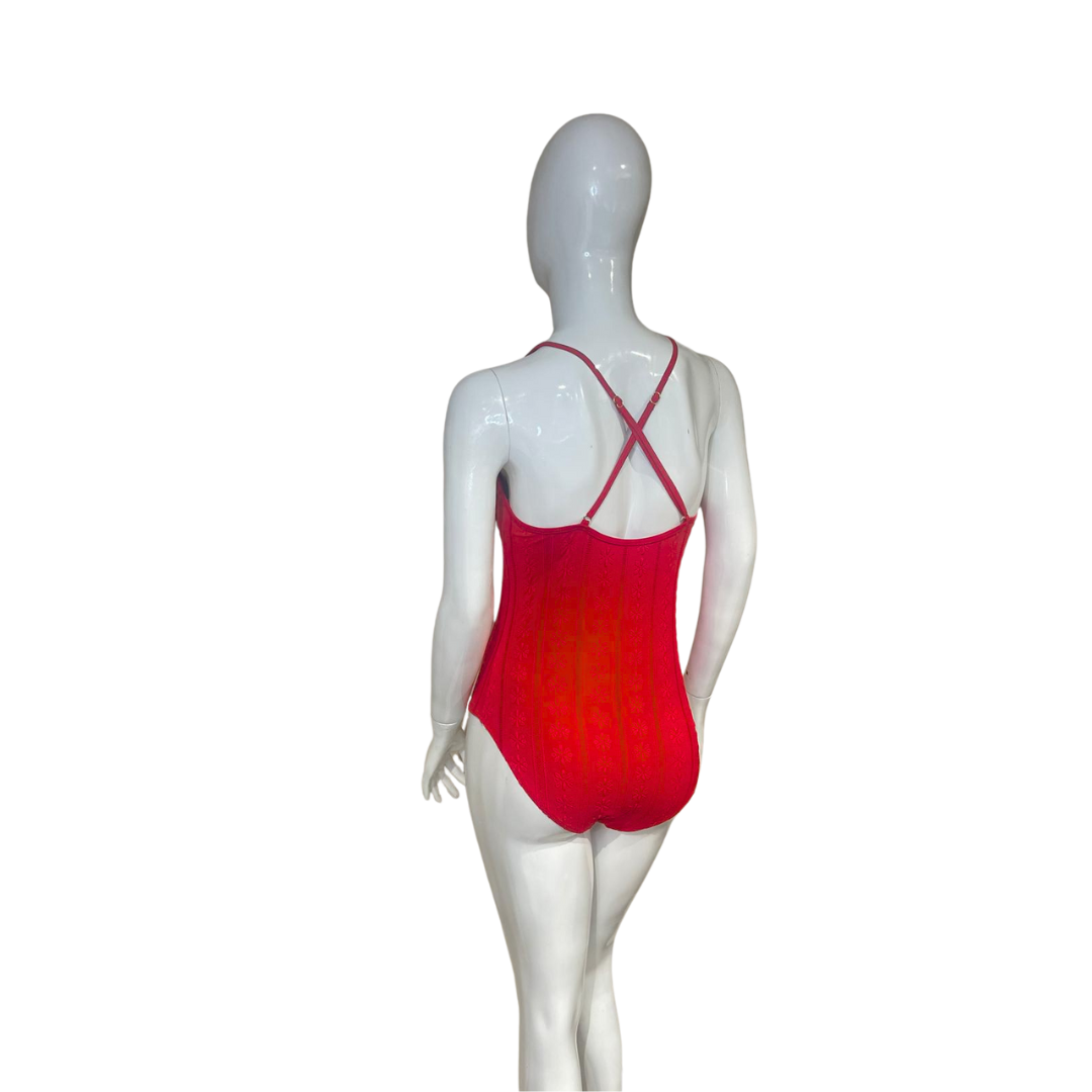 Flower One Piece Swimsuit