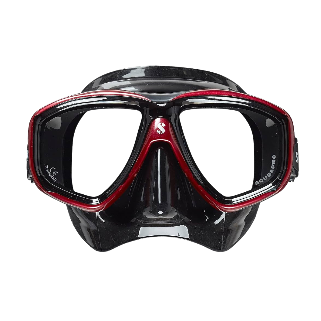 SCUBAPRO BLACK FLUX TWIN MASK