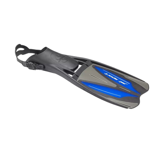 Aletas Scubapro Jet Sport negras y azules