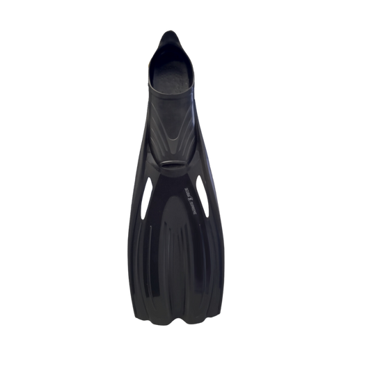 Scuba Supreme Professional Black Full Foot Fins
