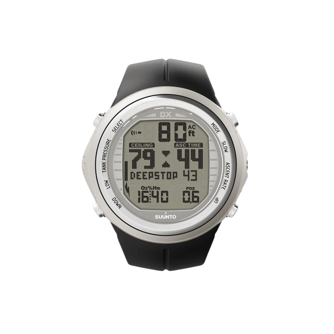 Suunto DX Silver Elastomer con USB