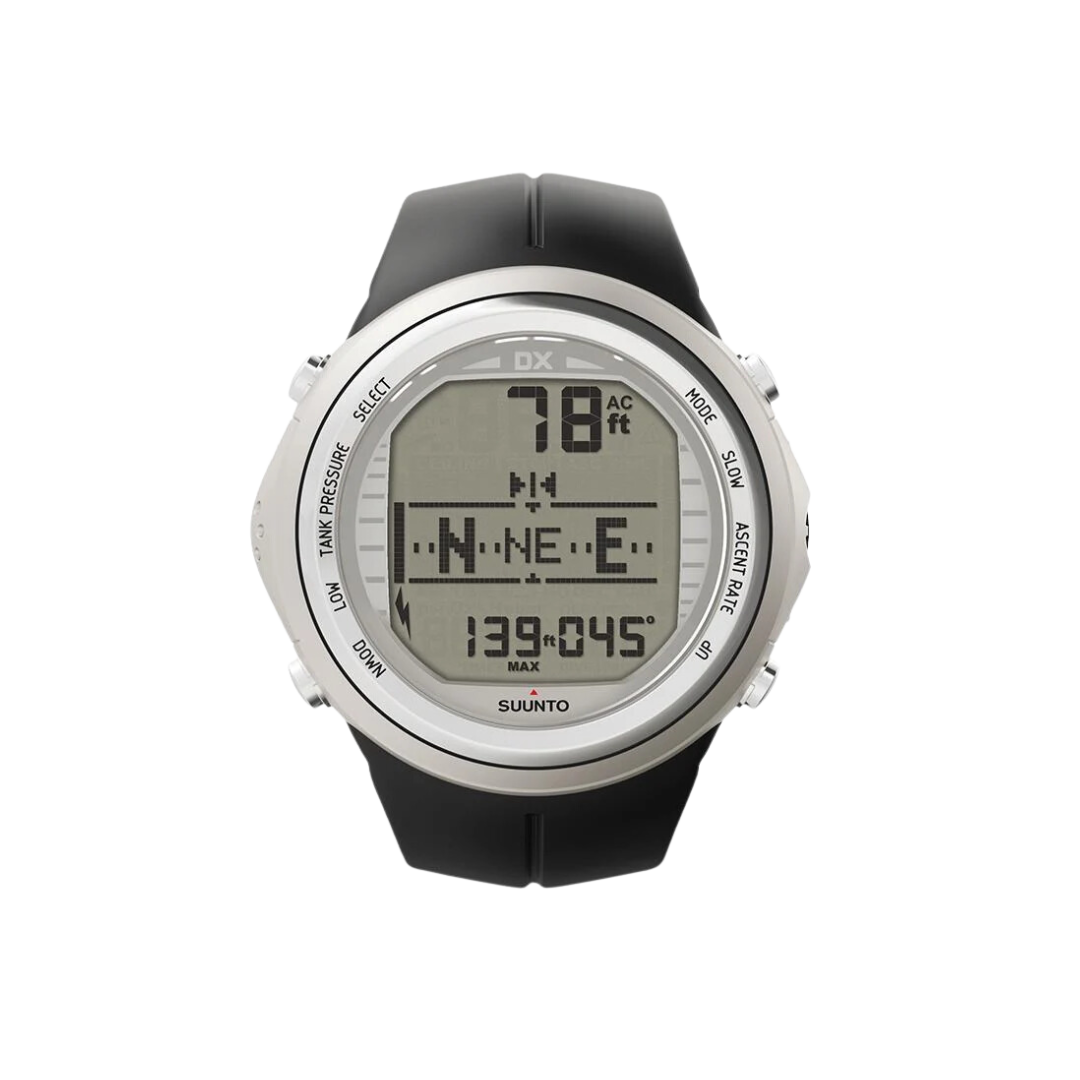 SUUNTO DX SILVER ELASTOMER WITH USB