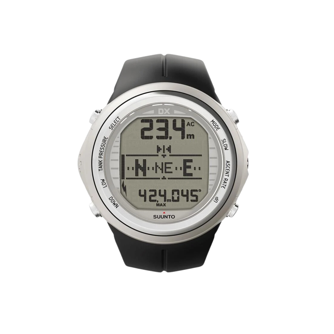 SUUNTO DX SILVER ELASTOMER WITH USB