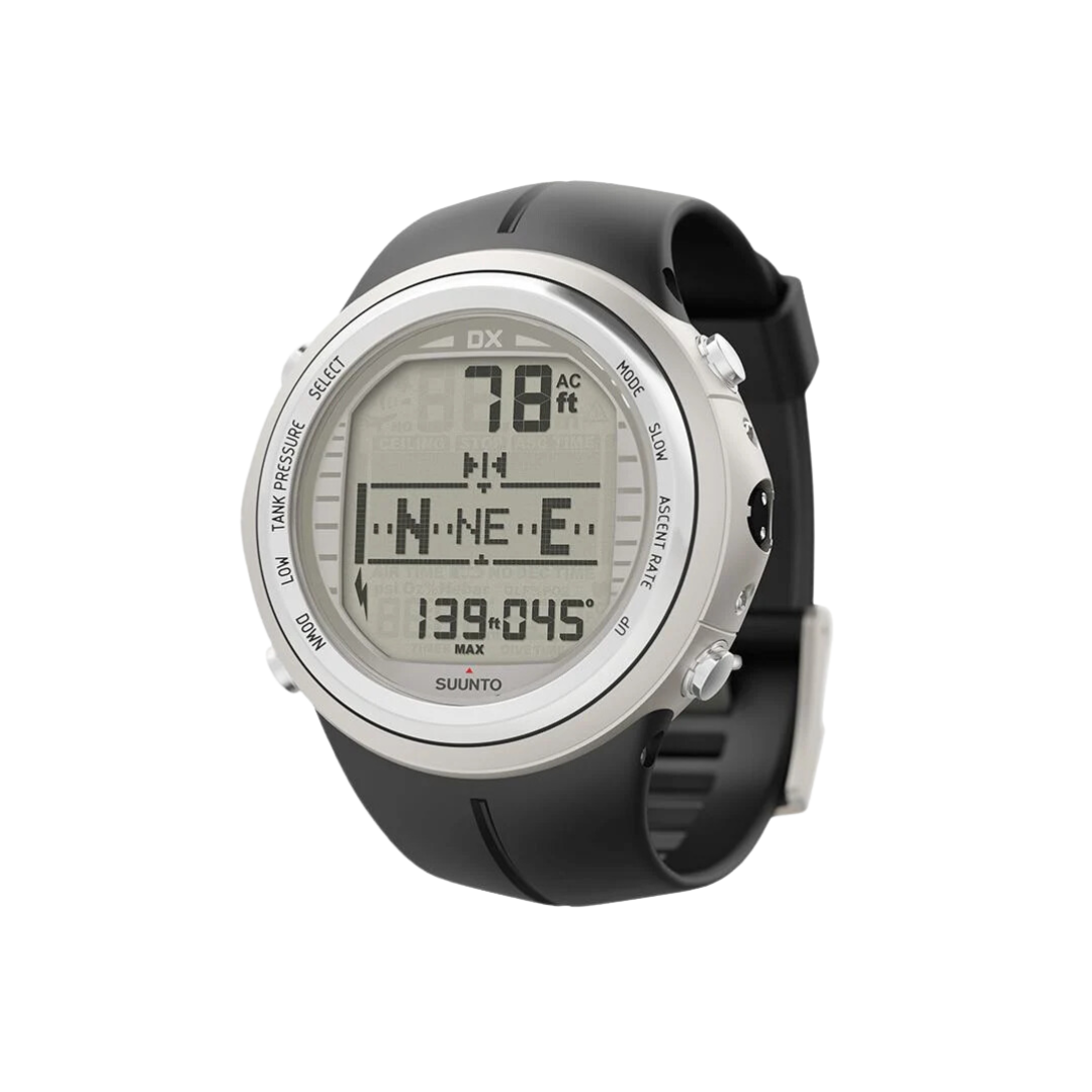 SUUNTO DX SILVER ELASTOMER WITH USB