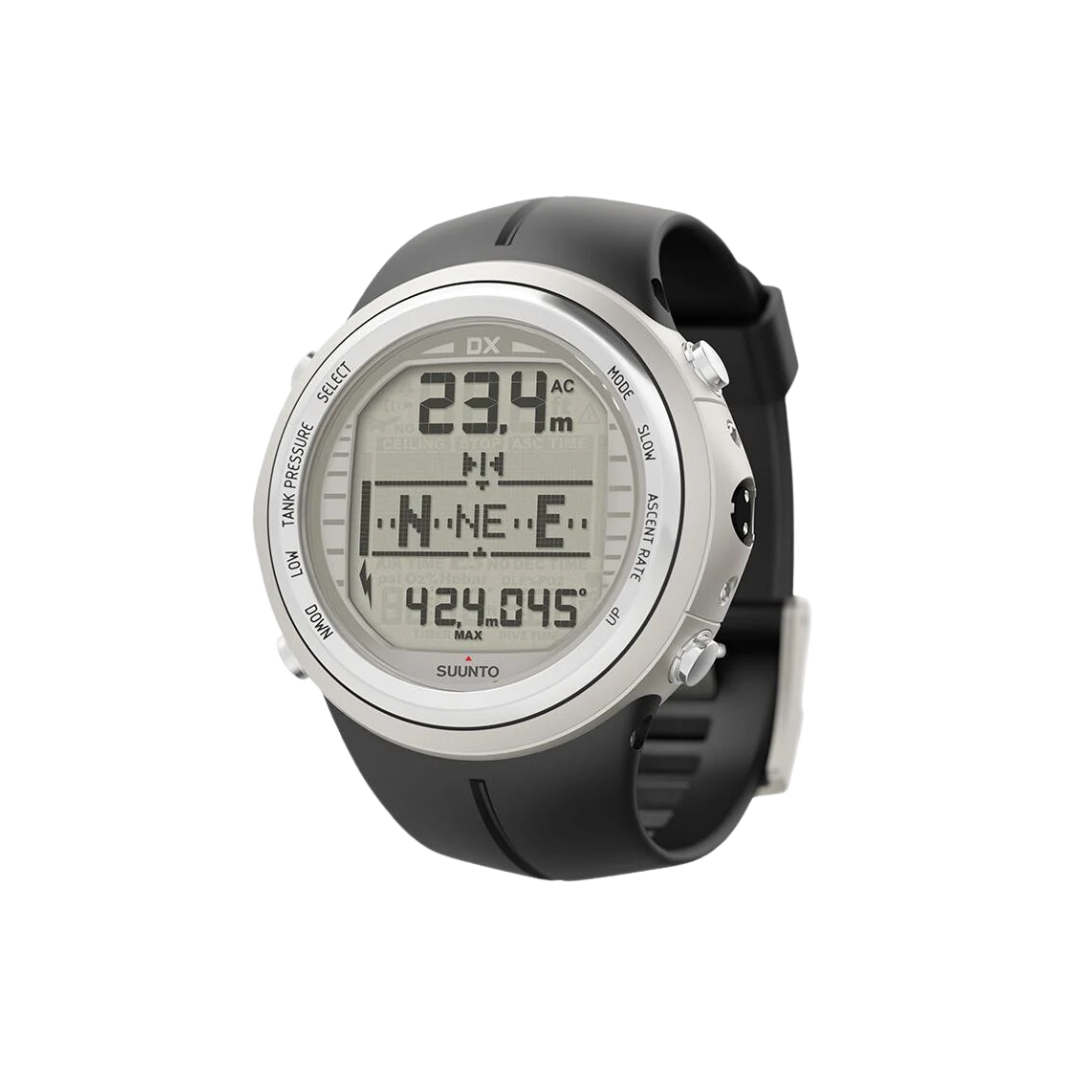 SUUNTO DX SILVER ELASTOMER WITH USB