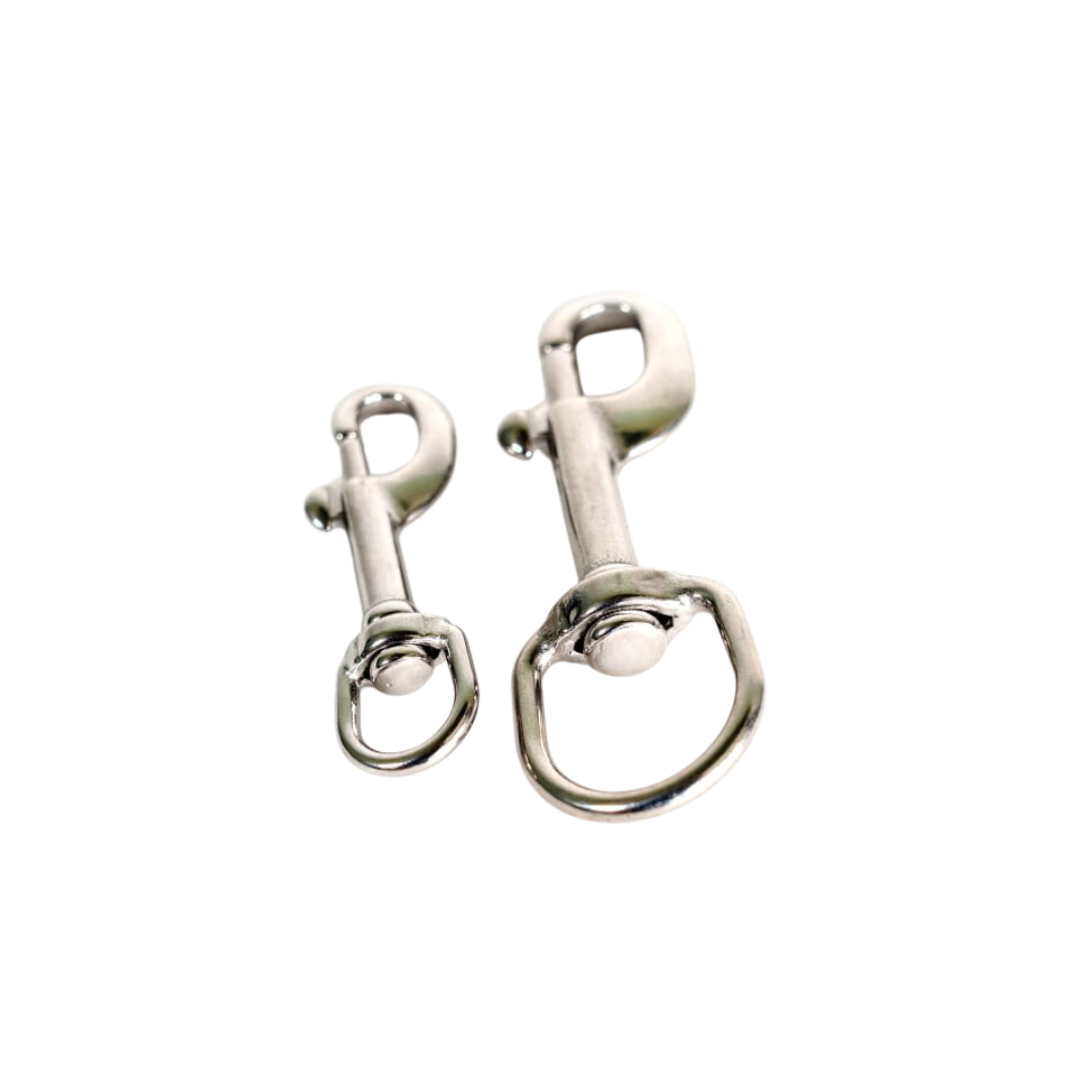 Ganchos giratorios de un solo extremo