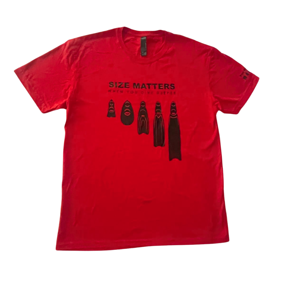 Camiseta de buceo Xico Size Matters