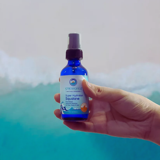 Aceite de escualano súper hidratante para rostro, cabello y cuerpo