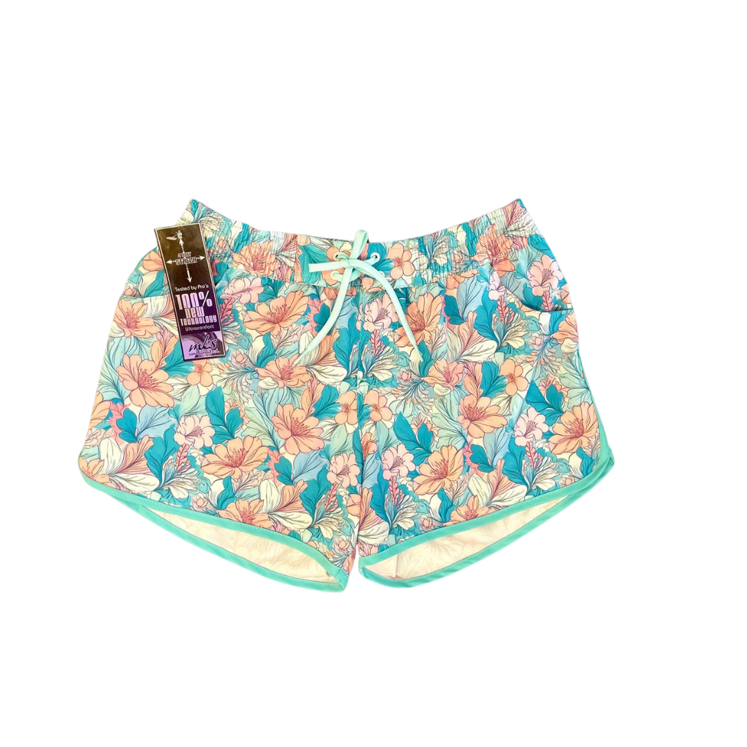 Shorts tipo bóxer elásticos en 4 direcciones para mujer